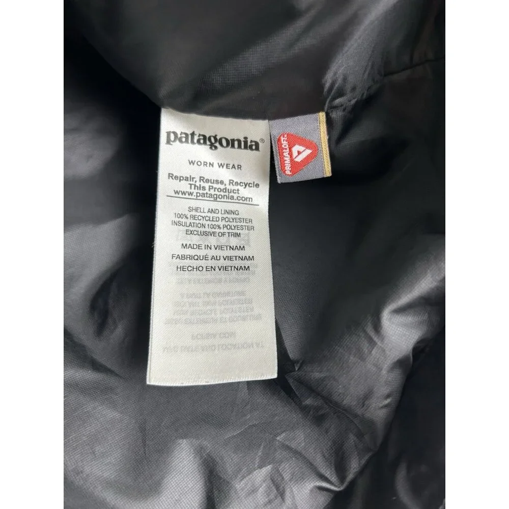 Patagonia Nano Puff Jacket Mens Small Black Insulated Full Zip Hiking Outdoor - Picture 14 of 14